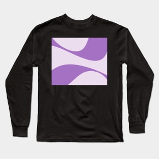 Abstract - purple. Long Sleeve T-Shirt